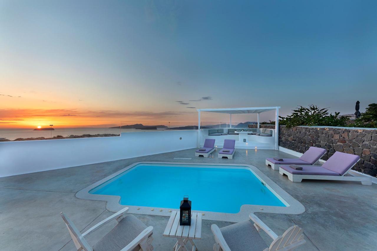 Hemera Holiday Home Villa On Santorini Akrotiri  Bagian luar foto